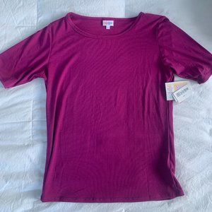 NWT LuLaRoe Fuscia Gigi T Size L
